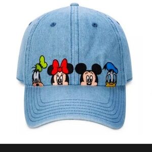 Disney Blue Denim Cap with Characters-2025